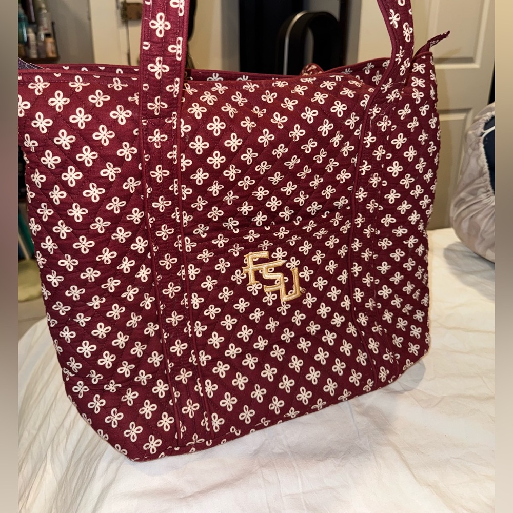 Vera Bradley Collegiate Mini Concerto Tote- Florida State University
